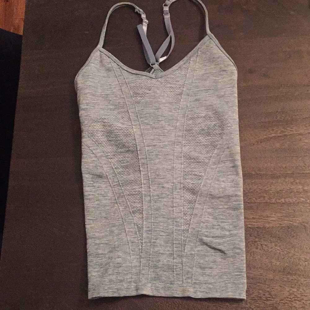 Cross back workout top